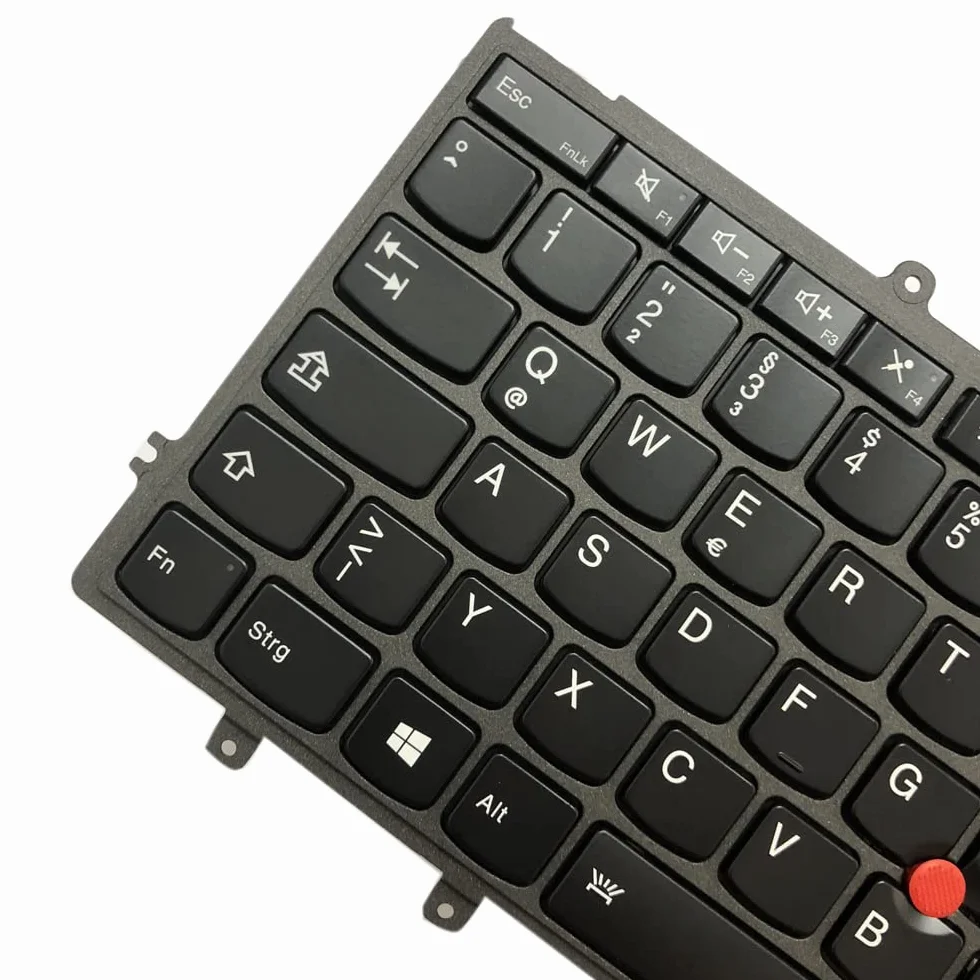 Gintai Ersatztaste Tastatur Deutsch Keyboard QWERTZ Backlit für Lenovo ThinkPad X230S, X240, X240S, X250, X260, X270, A275 04X0189 04X0227 0C43994 0C44032 CS13XBL-84D0 Backlit Hintergrundbeleuchtung