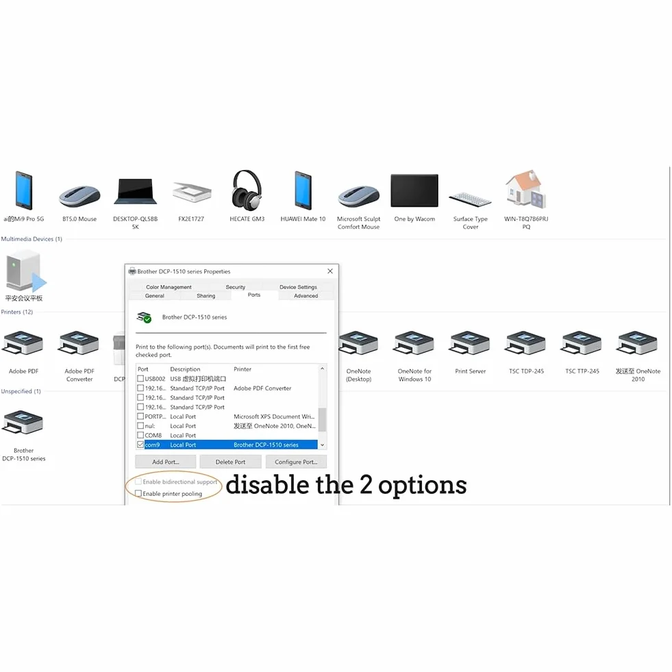 ISTOVO WiFi-Ethernet-Bluetooth-Druckserver, Verwandeln Sie Ihren USB-Drucker in Einen Kabellosen Drucker. EU-STECKER