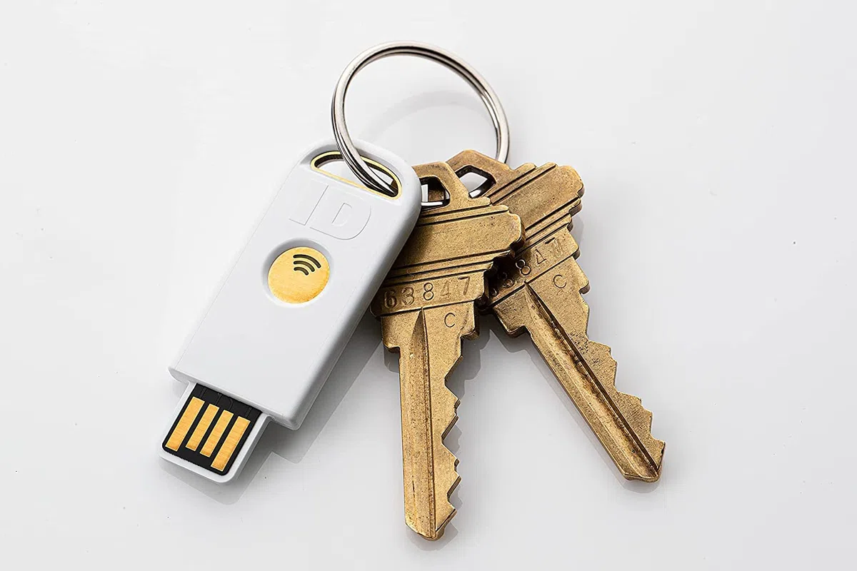 FIDO2 NFC+ Key USB-A Token/Anmeldung/Zwei-Faktor-Authentifizierung | Security Key / (FIDO, FIDO2, U2F, PIV, TOTP, HOTP, WebAuth) – 905601