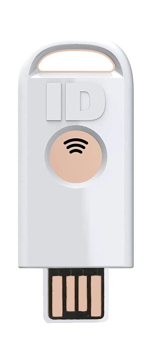 FIDO2 NFC+ Key USB-A Token/Anmeldung/Zwei-Faktor-Authentifizierung | Security Key / (FIDO, FIDO2, U2F, PIV, TOTP, HOTP, WebAuth) – 905601