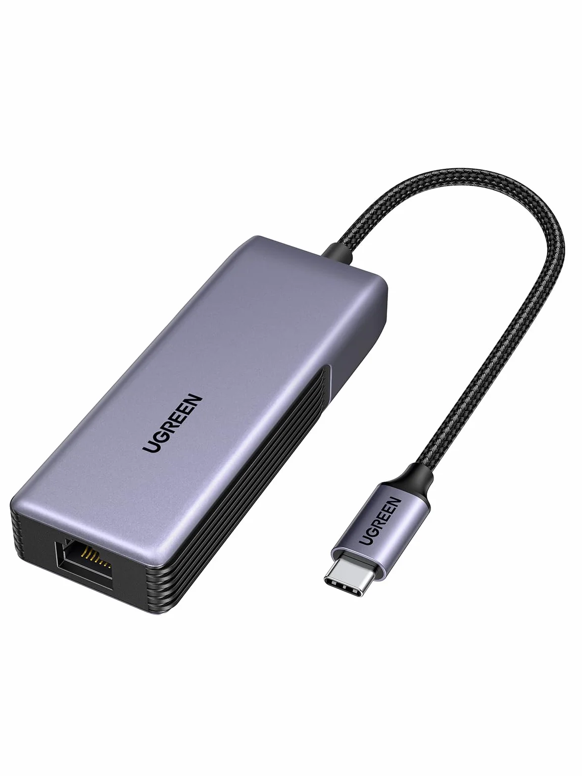 UGREEN 5Gbps USB C LAN Adapter Ethernet Adapter 5000Mbps RJ45 Netzwerkadapter kompatibel mit NAS, MacBook Pro M4, Mac mini M4, XPS usw.