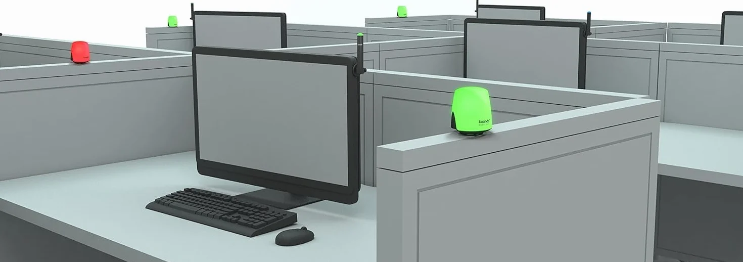 UC Omega Plus USB Statusanzeige – LED Signallicht mit Magnetbefestigung – Weniger Unterbrechungen im Büro & Homeoffice – Kompatibel mit Teams, Zoom, Webex