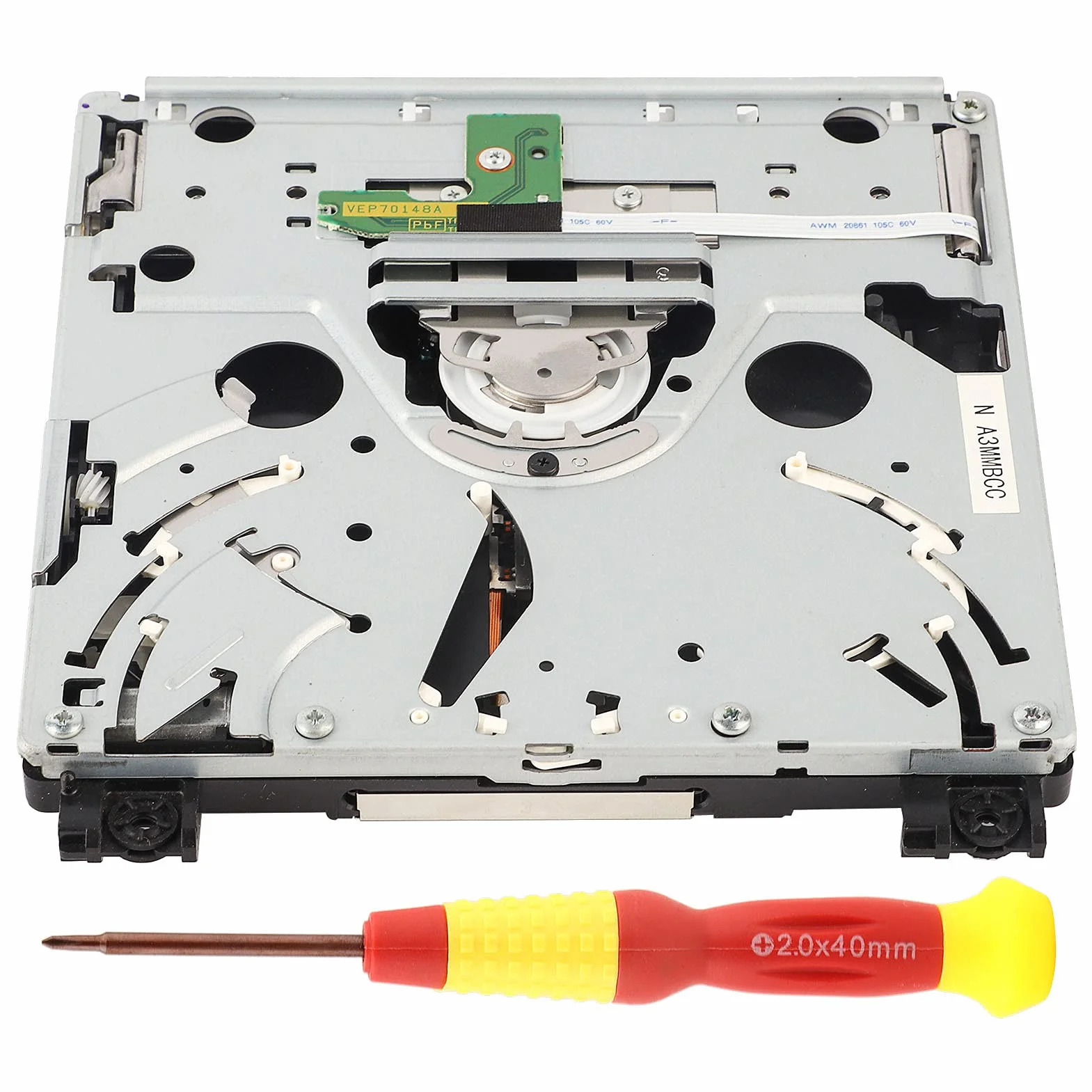 cersalt DVD-ROM-Laufwerk für Nintendo DVD-Laufwerk ersetzen Einfache Installation Professionelles Design Lange Lebensdauer Praktisch für die Wii D2E-Konsole Wii D2E