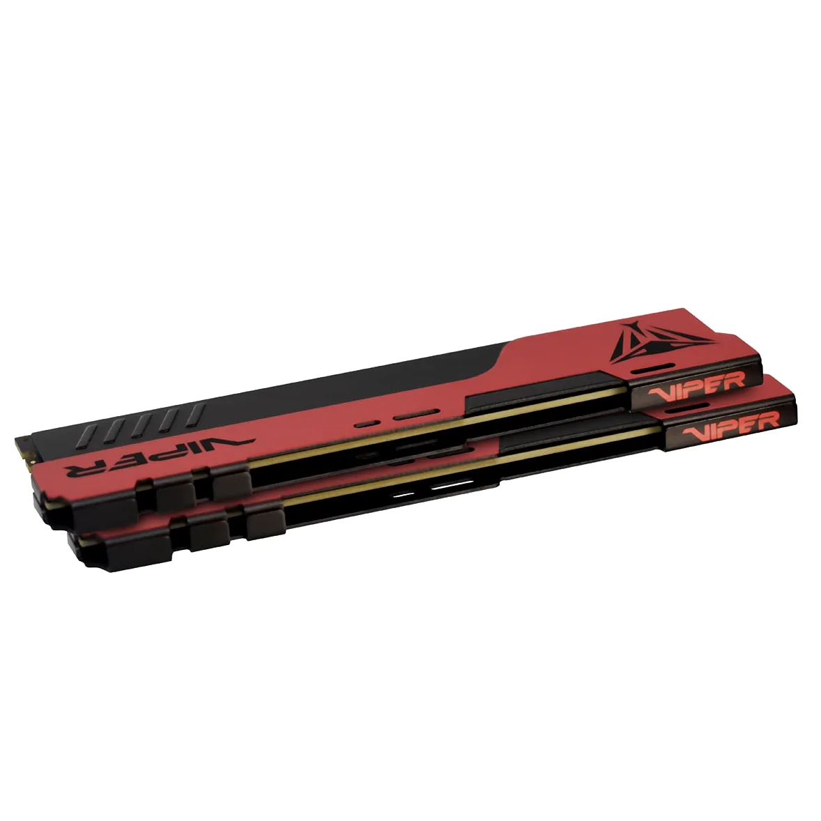 Patriot Memory Viper Elite II DDR4 16GB (2x8GB) 3200MHz Gaming Arbeitsspeicher KIT Schwarz/Rot