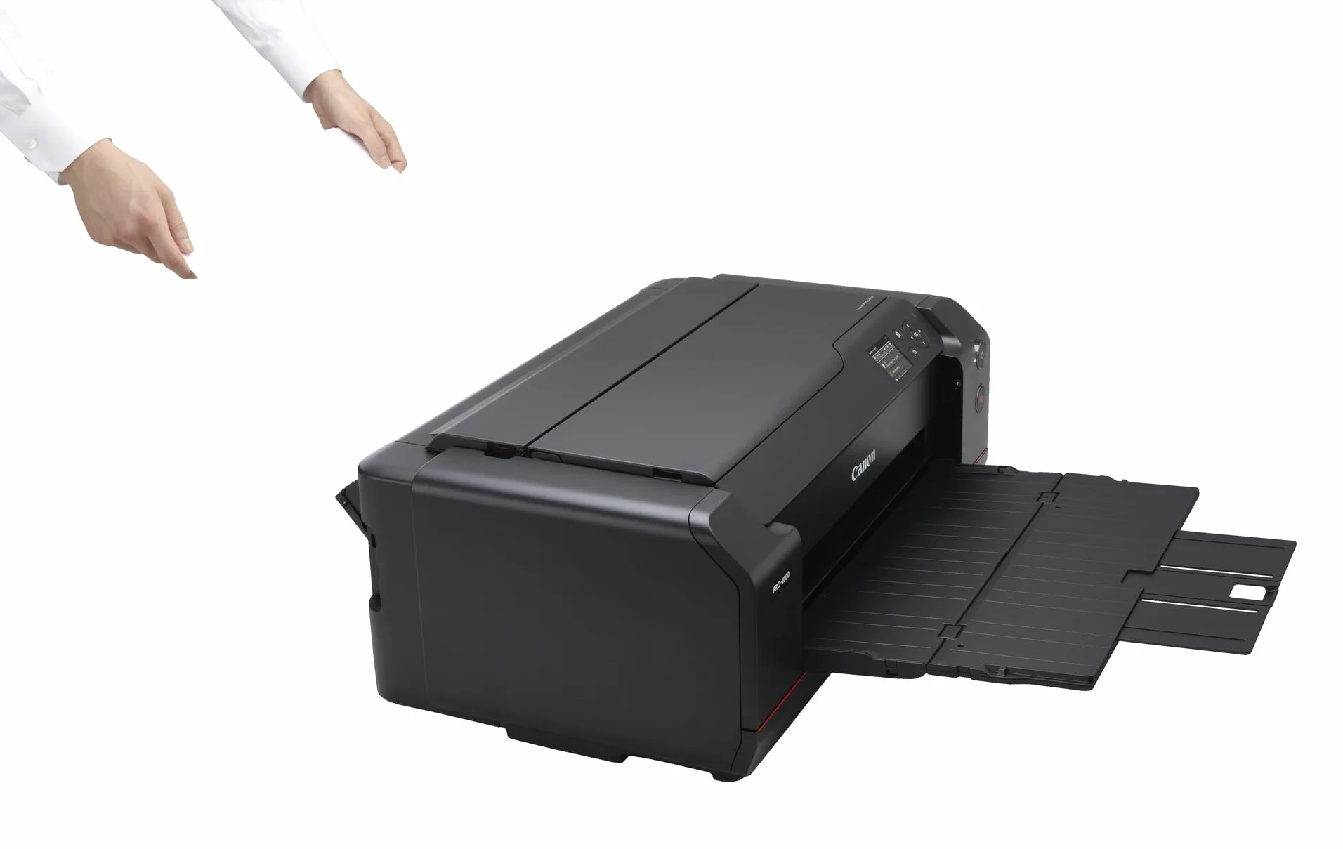 Canon imagePROGRAF PRO-1000 (DIN A2 Druck randlos, 12-Tintensystem, WLAN, LAN, 7,5 cm Farbdisplay), schwarz