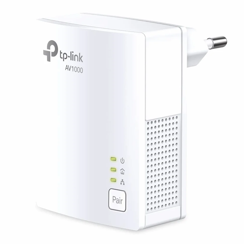 TP-Link Powerline Adapter Set TL-PA717 KIT(1000Mbit/s, Gigabit-Port, Plug&Play, Kompatibel mit Allen HomePlug AV/AV2 Powerline Adaptern, Ideal für Media-Streaming