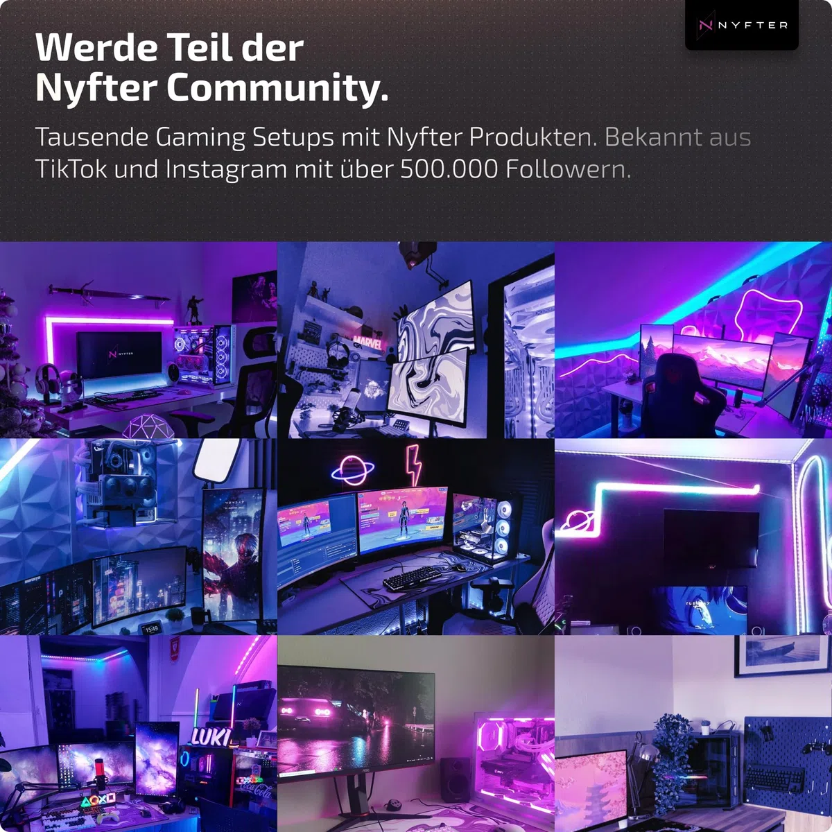 Nyfter - XXL Gaming Mauspad Liquid Design 900 x 500mm Premium Mousepad Size XXL vernähte Kanten langlebig mit high-end Glide und Anti-Rutsch