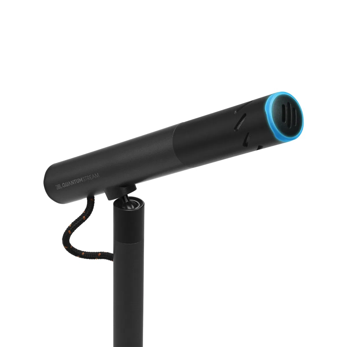 JBL Quantum Stream Talk – USB-Mikrofon mit einfachem Kondensator und super-kardioidem Aufnahmemuster für Streaming, Aufnahmen und Gaming – Schwarz