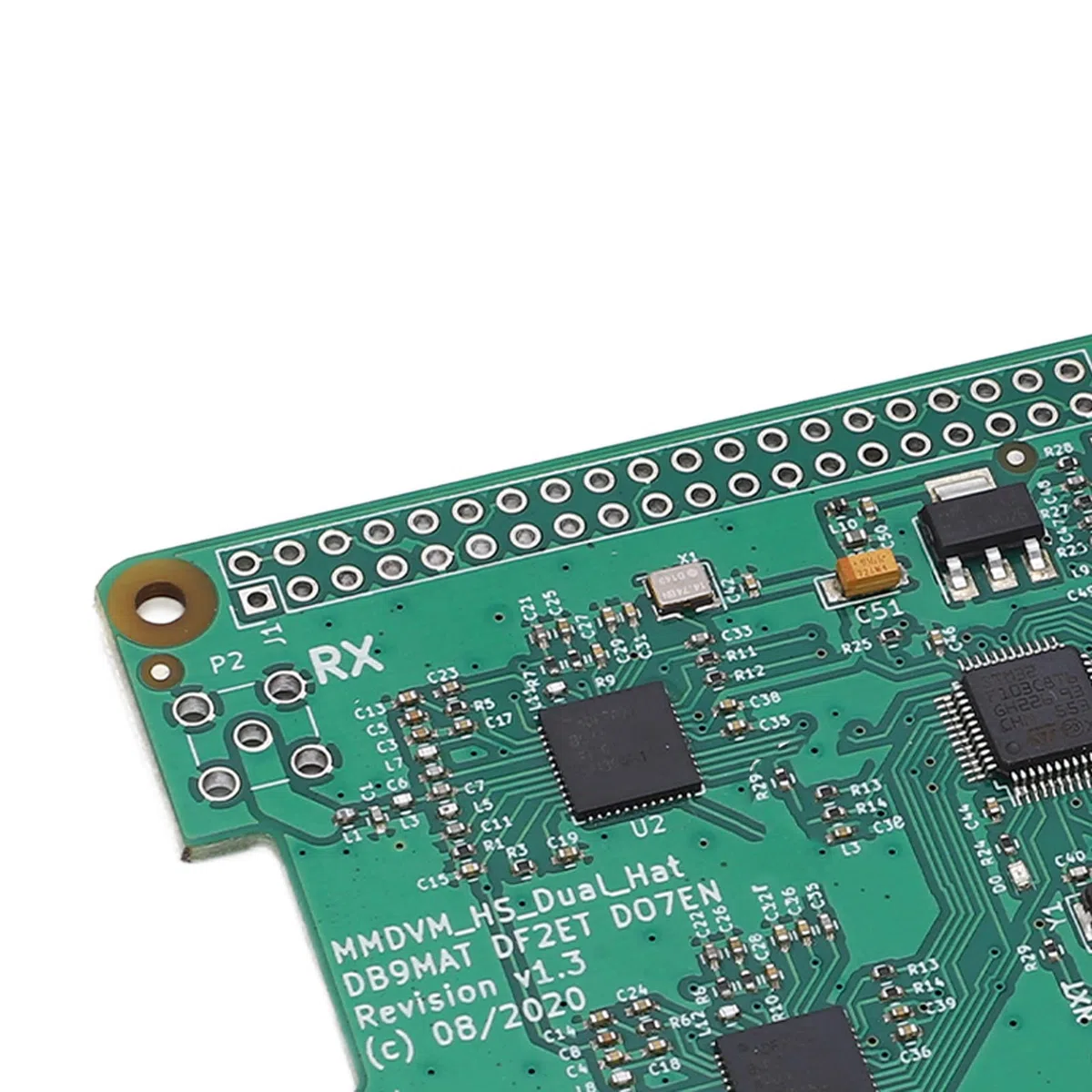Mumusuki MMDVM Duplex Hotspot Board MMDVM Duplex Hotspot Board, Duplex Hotspot Modul Unterstützt USB Temperaturkompensiertes Kristall Duplex Hotspot Modul Computerkomponenten für