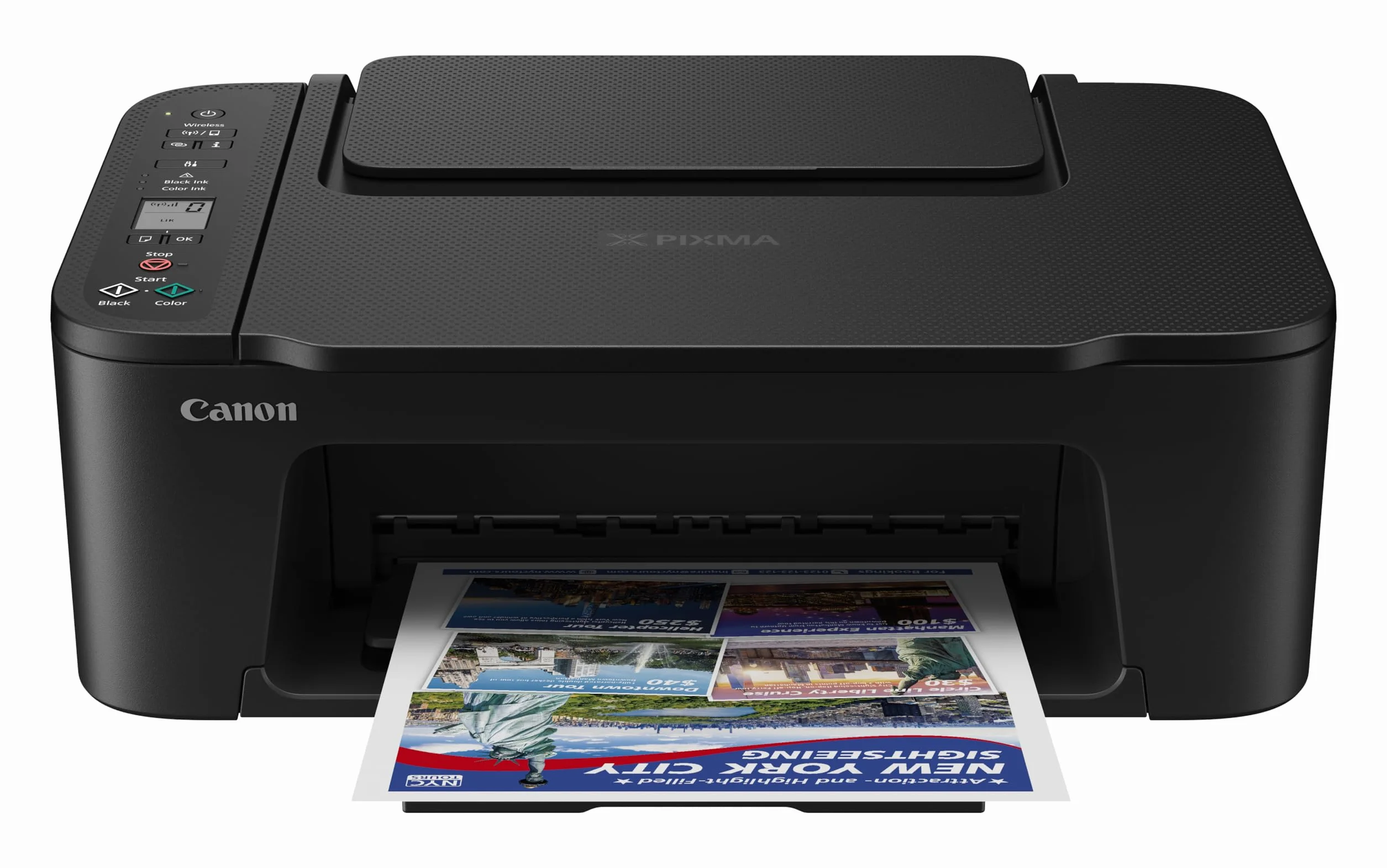 Canon PIXMA TS3750i: Drahtloser Farbtintenstrahldrucker, A4, drucken, kopieren, scannen. Kompatibel mit PIXMA Print Plan, randloses Fotodrucken, ideal für Home-Office und Smartphones