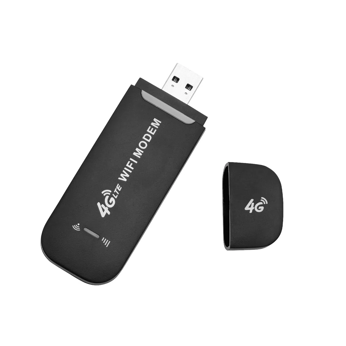4G LTE USB-Modem, WLAN-Router mit SIM-Kartensteckplatz für bis zu 10 Benutzer, für Reisen, Zuhause, Büro, mobiler Hotspot, stabile Verbindung, WPA2-Verschlüsselung