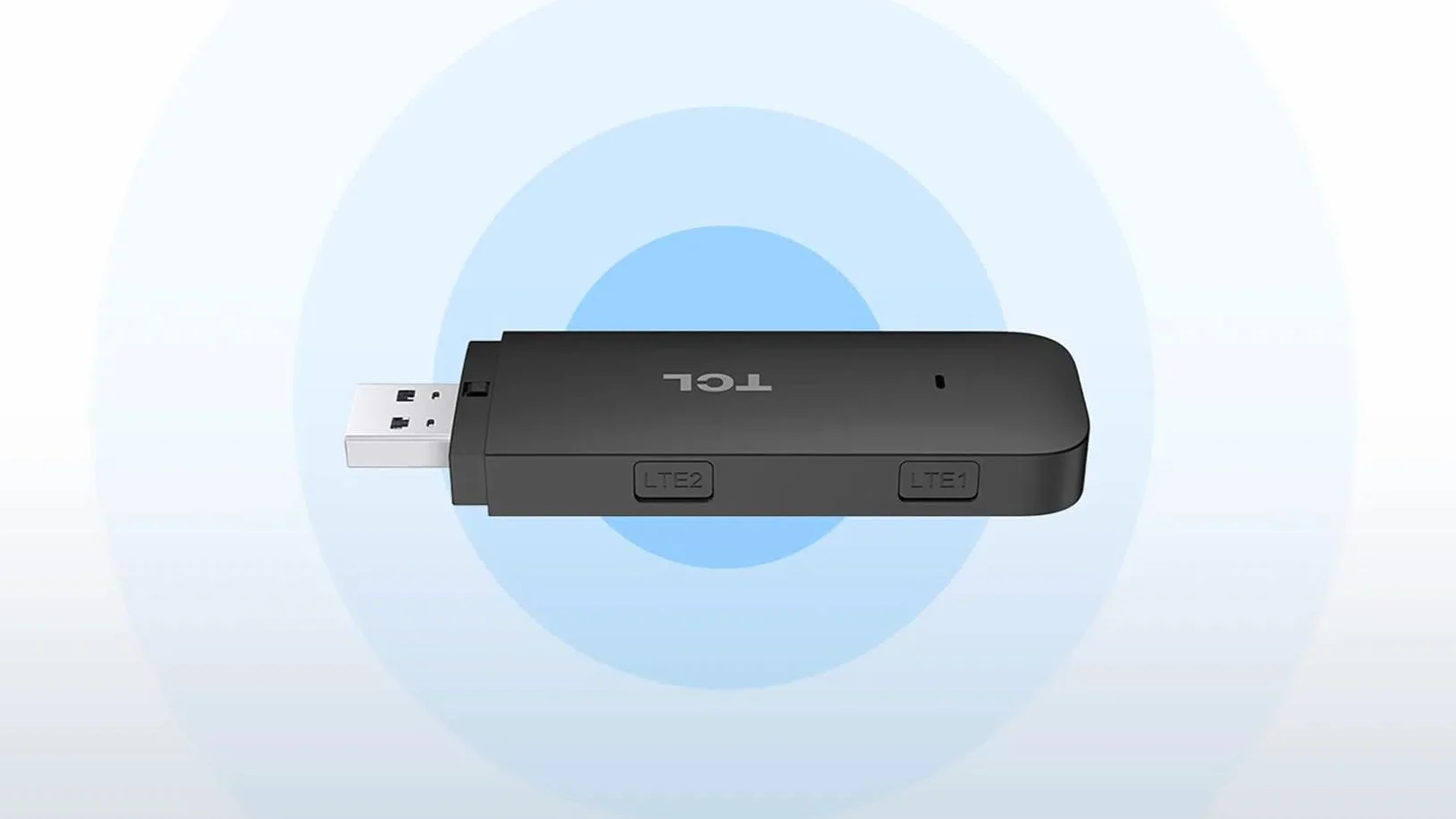 TCL Link Key IK41VE1 Internet-Stick 4G, LTE (CAT.4), Status-LED, Schwarz [Italien]