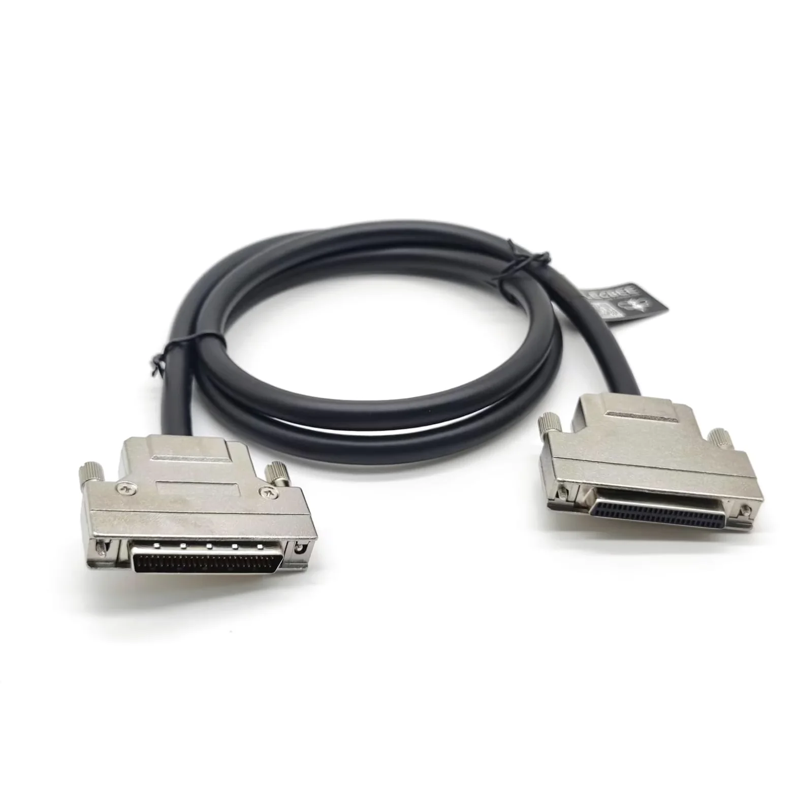 50 Pin SCSI Kabel Stecker zu Buchse HPDB gerade Schraubschlösser Kabel 1 M