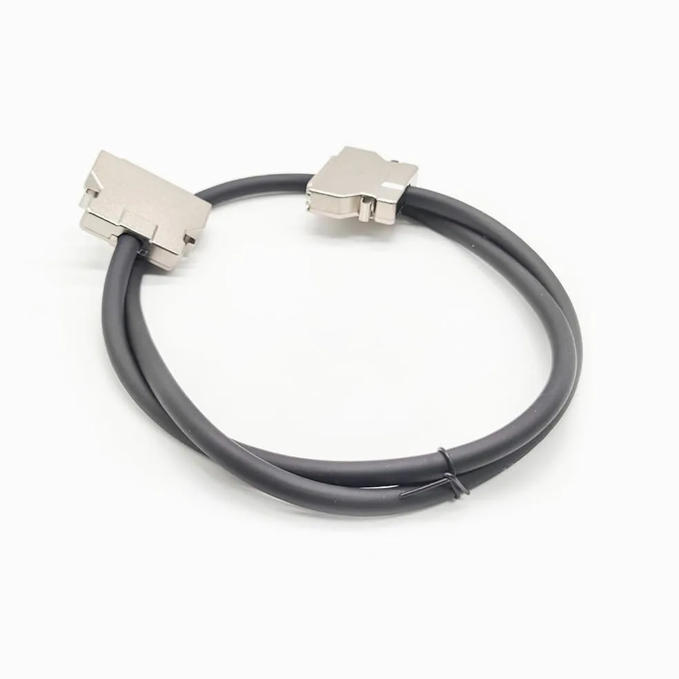 Elecbee SCSI 50-poliger männlich auf männlich, Splitter, verriegelt Stecker auf Verriegelung, Buchse für Kabel, 1 meter