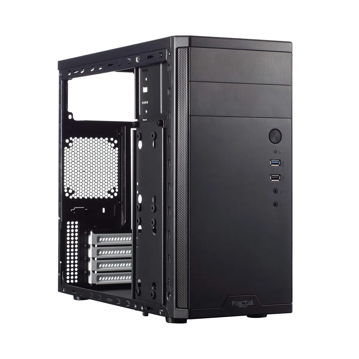 Fractal Design Core 1100 Micro-ATX Gehäuse mit optimalem Airflow und elegantem Design