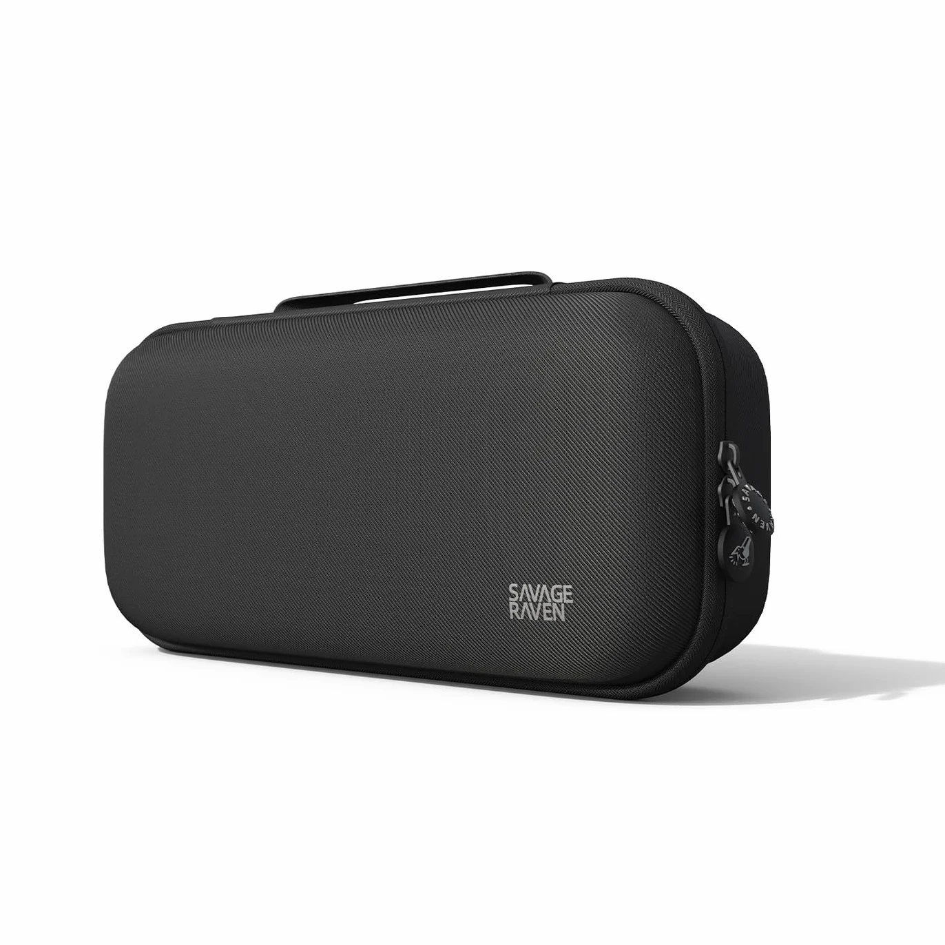 SAVAGE RAVEN by Skull & Co. Maxcarry Case for Nintendo Switch 2: Portable Hard Shell Protective Travel Carrying Case with Storage for NeoGrip and StandGrip, GripCase & Accessories (Black)