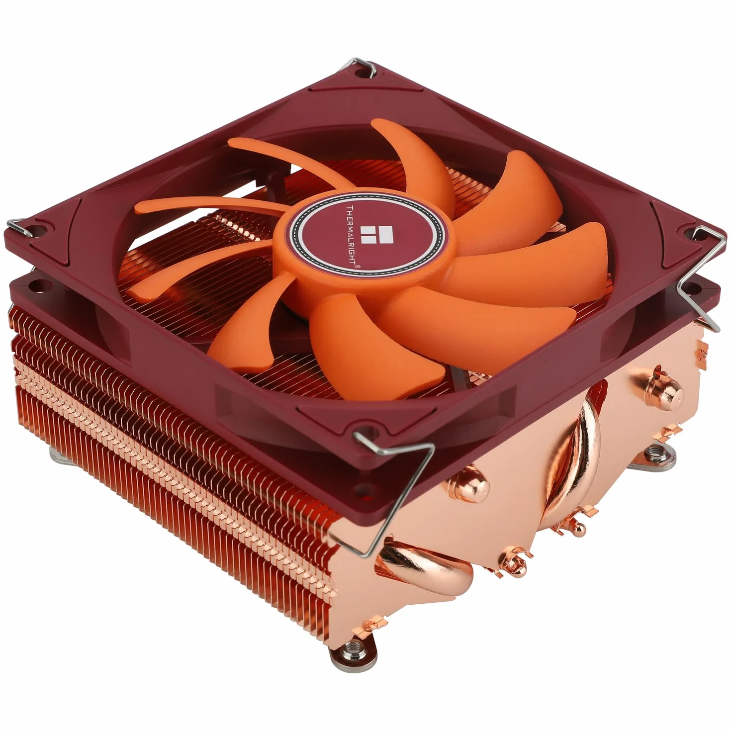 TR AXP90-X53 Luftkühler für CPU ITX Low Profile Höhe 53mm PWM Lüfter TL-9015R AGHP Technologie für AMD AM4 AM5/Intel 1700/1150/1151/1155/1156/1200 (Pure Copper Version)