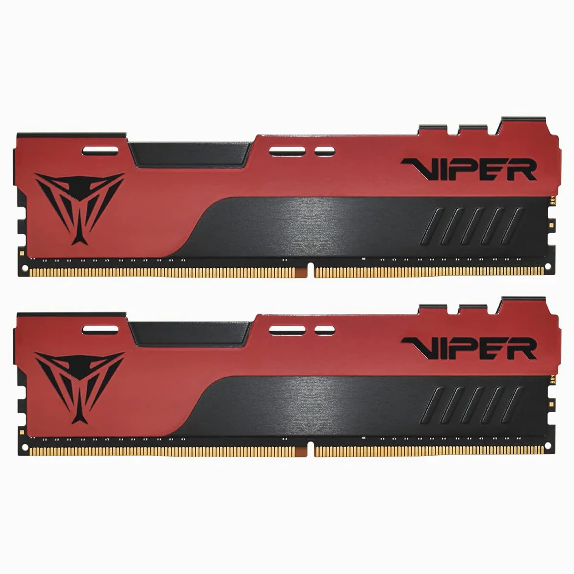Patriot Memory Viper Elite II DDR4 16GB (2x8GB) 3200MHz Gaming Arbeitsspeicher KIT Schwarz/Rot