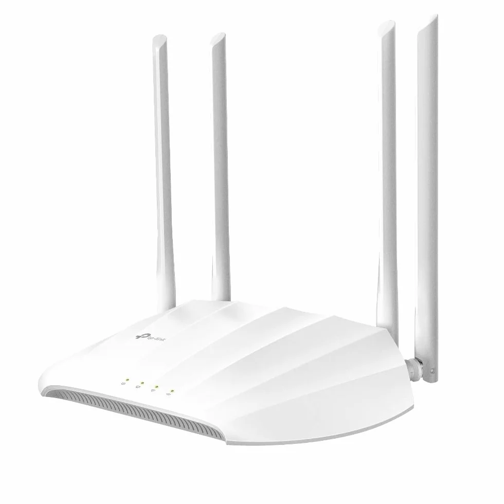 TP-Link TL-WA1201 WLAN Dualband Access Point 1267Mbit/s (867Mbit/s 5GHz + 400Mbit/s 2,4GH, Unterstützt Passive PoE, 4 fixierte Antennen) weiß
