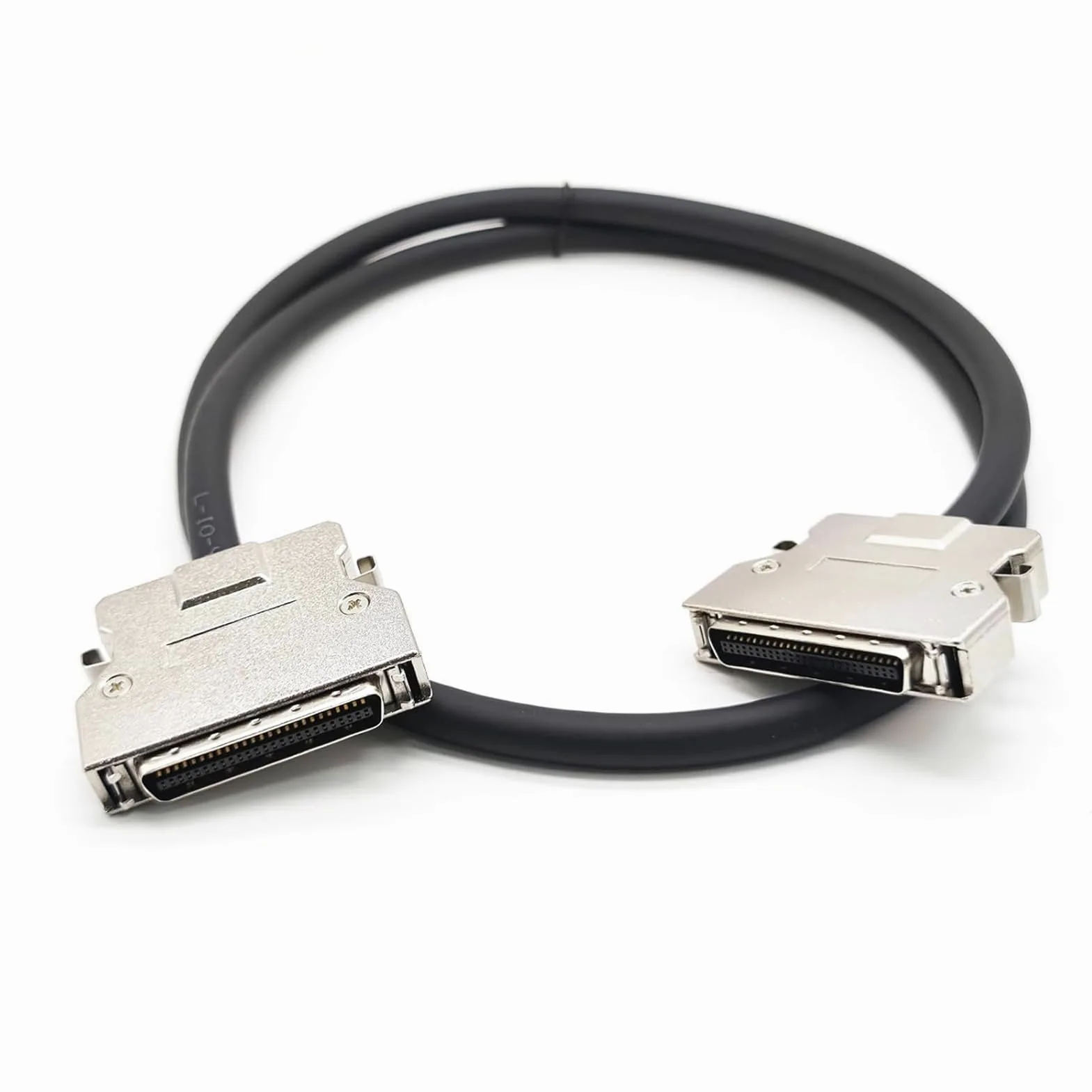 Elecbee SCSI 50-poliger männlich auf männlich, Splitter, verriegelt Stecker auf Verriegelung, Buchse für Kabel, 1 meter