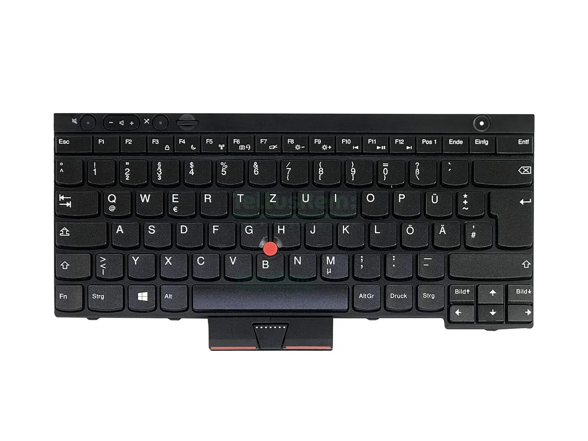 ersatztastatur Deutsche Nicht Hintergrundbeleuchtung für Lenovo Thinkpad T430 T430i T430s T430si T430U T530 T530i T530S W530 X13X X230 X230i X230it X230T
