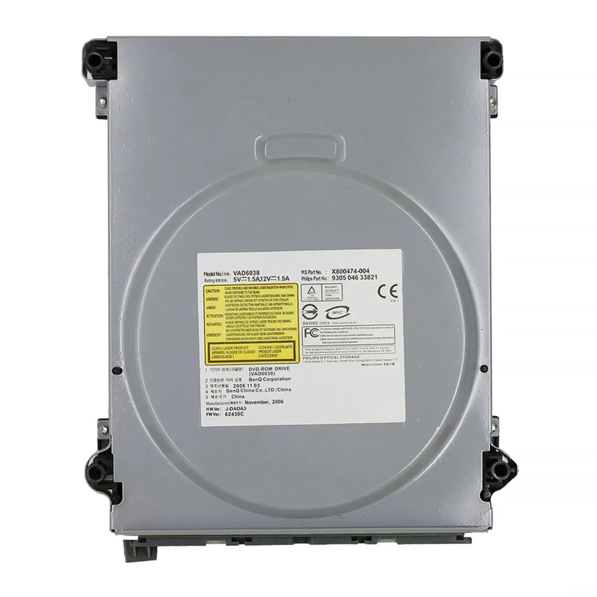 VAD6038 DVD-Laufwerk für Microsoft für Xbox 360, HOP-141X optischer Disc-Leser Ersatz, Konsolenreparatur