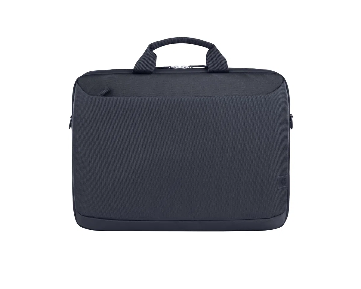 HP Everyday 14 Zoll Laptop-Tasche – Wasserabweisend, Nachhaltig, 9L Stauraum, Gepolstertes Laptopfach, Abnehmbarer Schultergurt, Trolley-Gurt, Schlüsselanhänger, Odyssey Grau