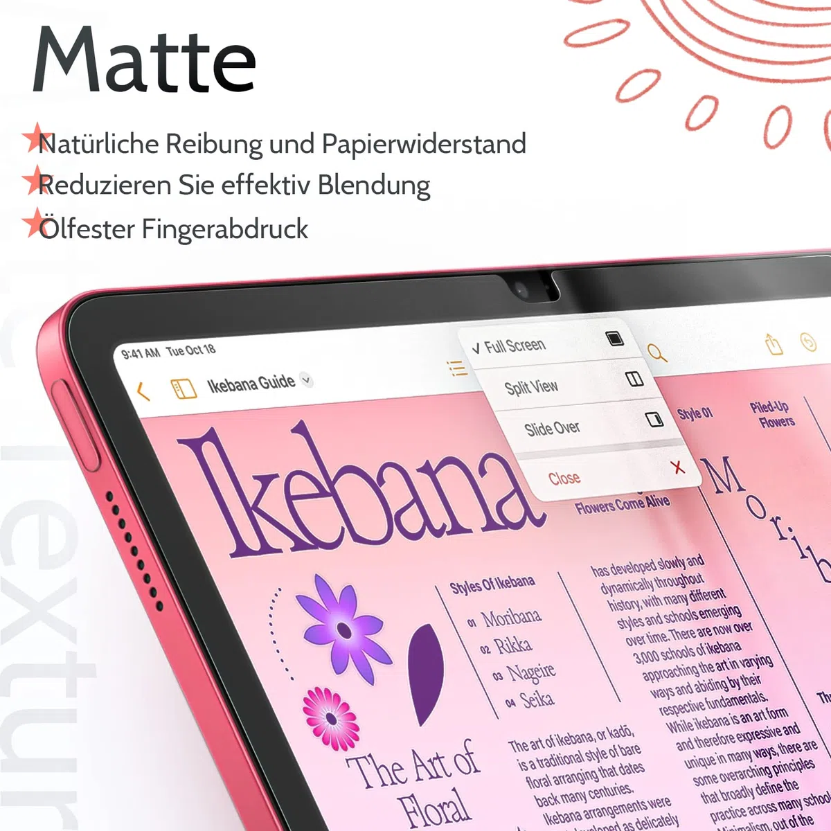 2 Stück Papier Schutzfolie für iPad 11. Gen. (A16) 11 Zoll 2025 & iPad 10. Gen 10,9 Zoll 2022, Matte Paper Folie Blendfreiem Displayschutz zum Zeichnen, Schreiben und Notizen Machen Screen Protector