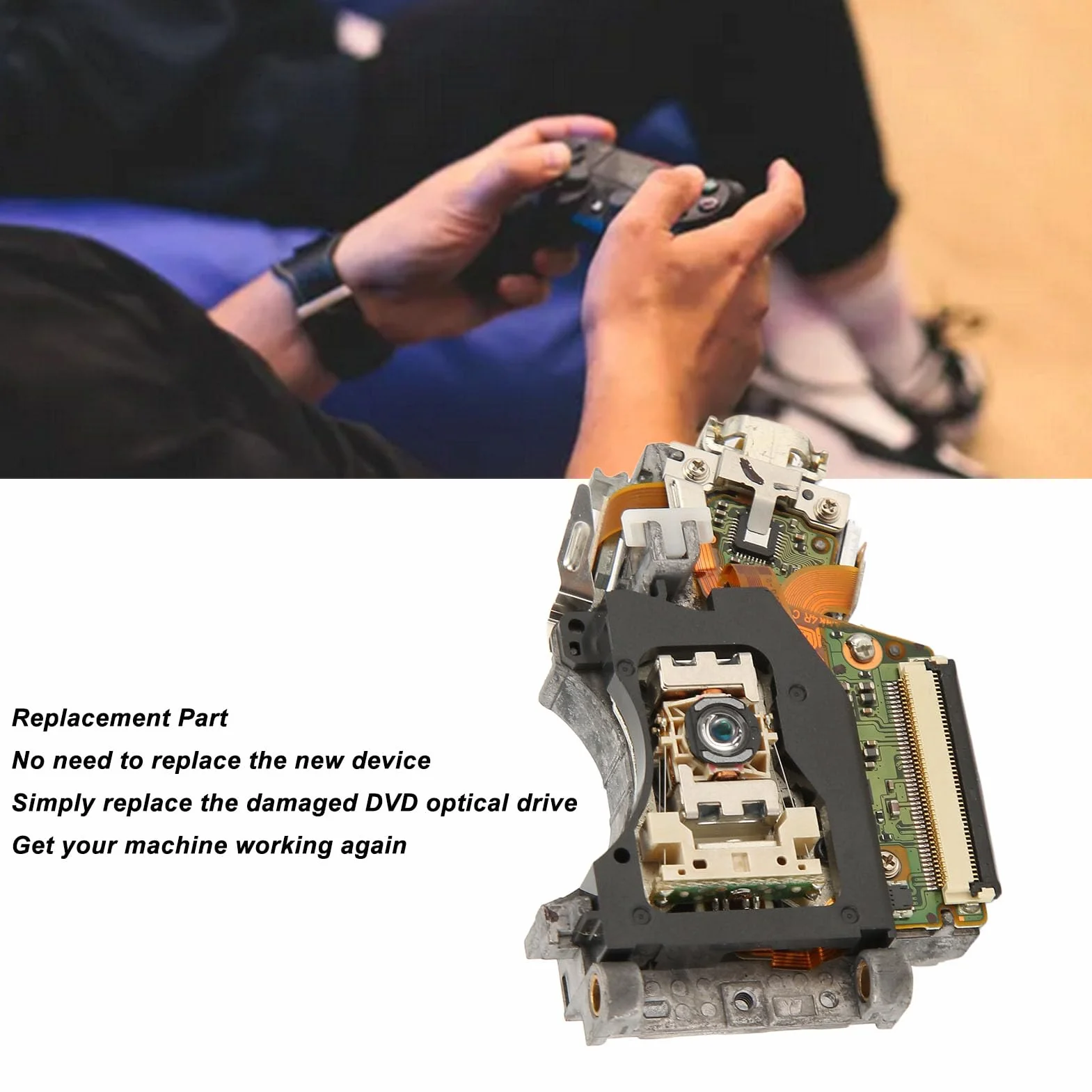 Ersatz-Disc-Laufwerkobjektiv für das Optische Laufwerkobjektiv der KES 400A KEM 400AAA-Spielekonsole
