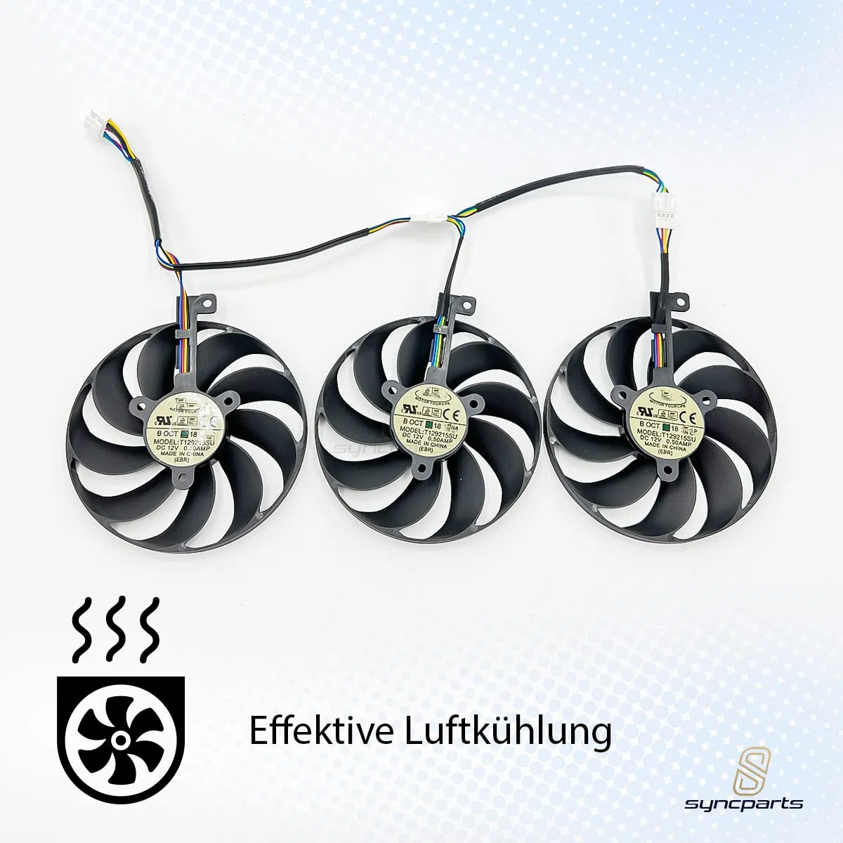 T129215SU Lüfter für die Kühlung von Videokarten ASUS ROG STRIX-GeForce RTX 2070 2080 Super Ti Gaming RTX2080 RTX2080Ti, Ersatzteilen, GPU-Kartenkühler