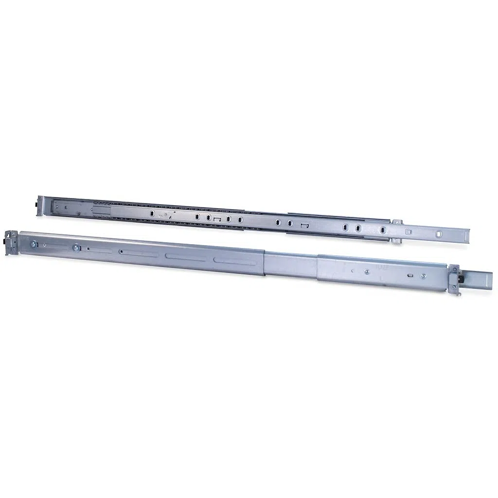 Inter Tech 26" Teleskopschienensatz 1U 650 mm Silber