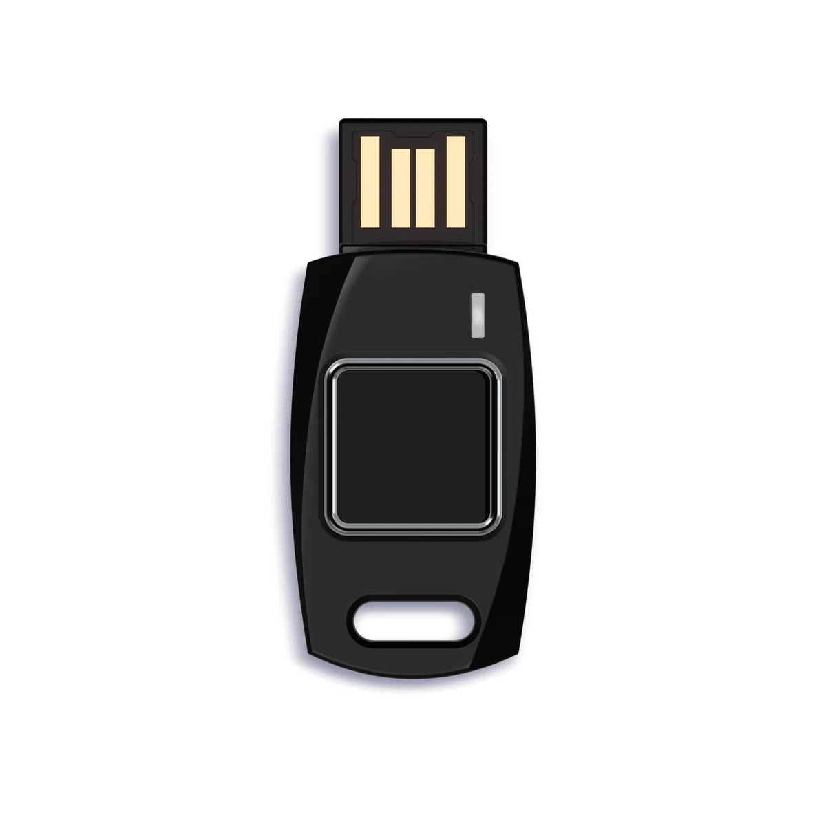 Passkey-kompatibler Windows Hello FIDO2/U2F Fingerabdruck-Sicherheitsschlüssel mit USB-A-Anschluss – TrustKey B210H