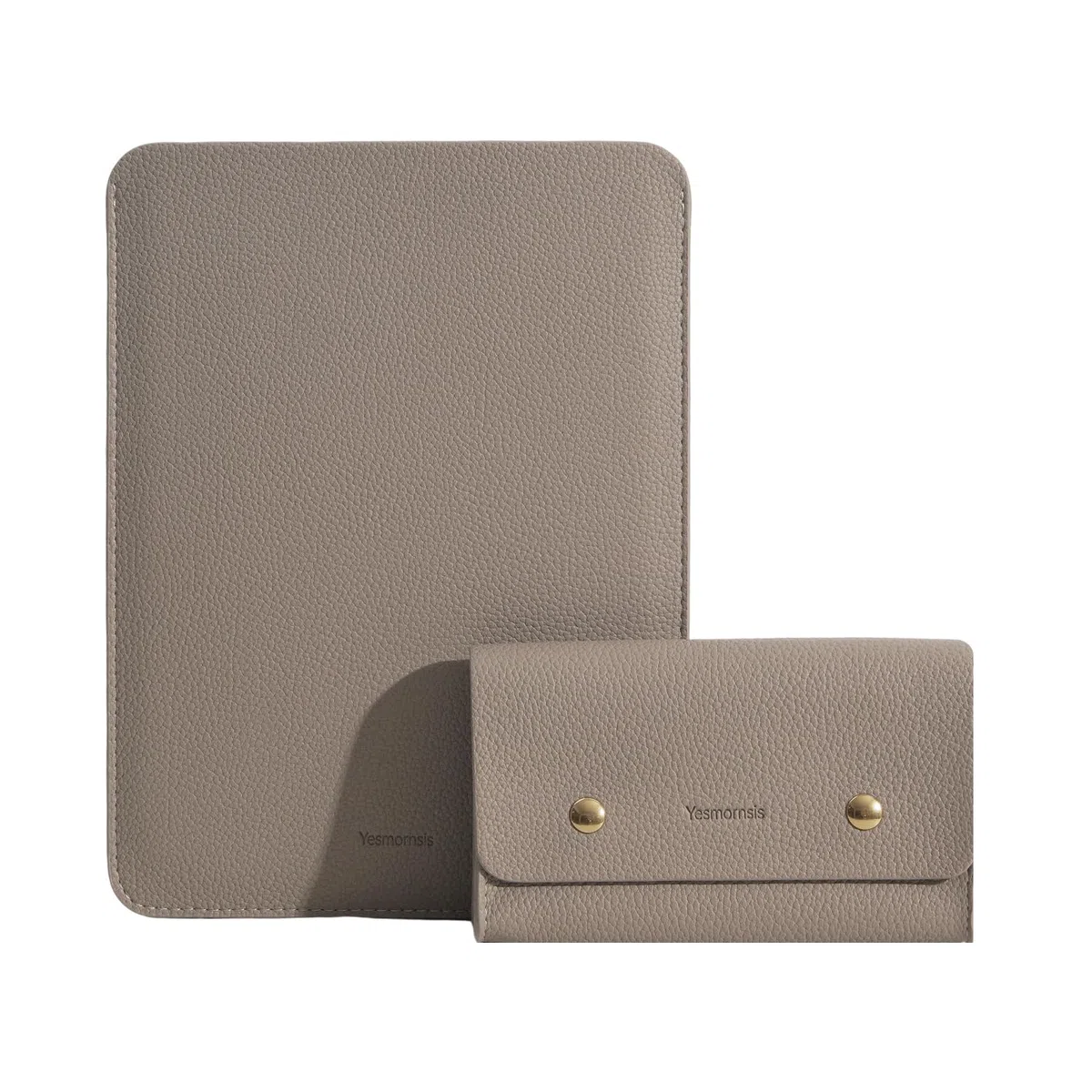 PU-Leder Gepolsterte Laptoptasche 13 Zoll Kompatibel mit 2024 MacBook Air 13,6 A3113 M3 A2681, Neuem MacBook Pro 13 M2 A2686 mit Ladegerät-Tasche Farbe Camel
