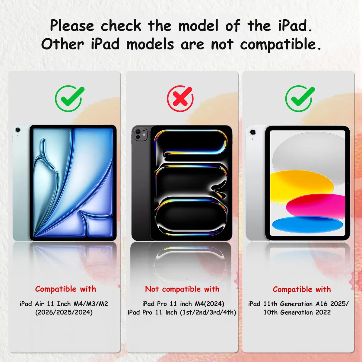 BERSEM 2 Stück Papier Schutzfolie Kompatibel mit iPad (A16) 11./10. Gen (2025/2022) & iPad Air 11 Zoll M4/M3/M2 (2026/2025/2024), Mattes PET Folie zum Zeichnen, Blendschutz, Schreiben wie Papier
