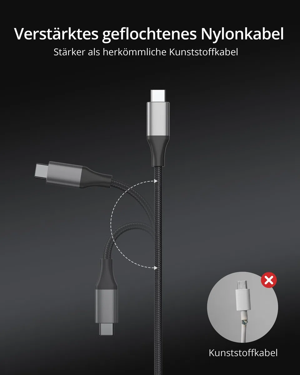 BrosTrend 5Gbps USB C LAN Adapter, 5000Mbit/s USB Ethernet Adapter Netzwerkadapter Plug-and-Play für Windows, MacOS iOS, Linux etc. kompatibel mit PC, MacBook iPad (Thunderbolt 5/4/3), Lifetime-Schutz