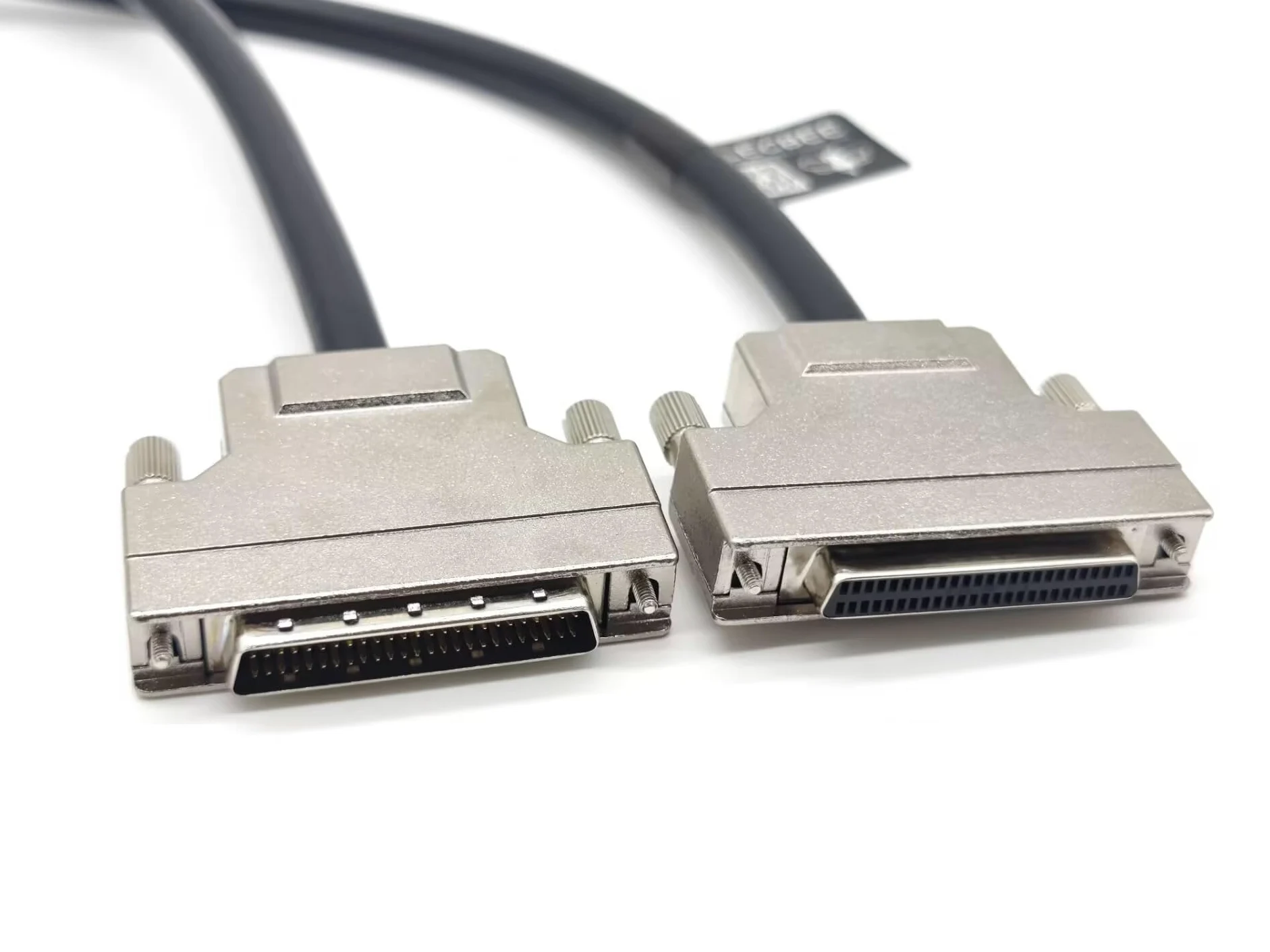 50 Pin SCSI Kabel Stecker zu Buchse HPDB gerade Schraubschlösser Kabel 1 M