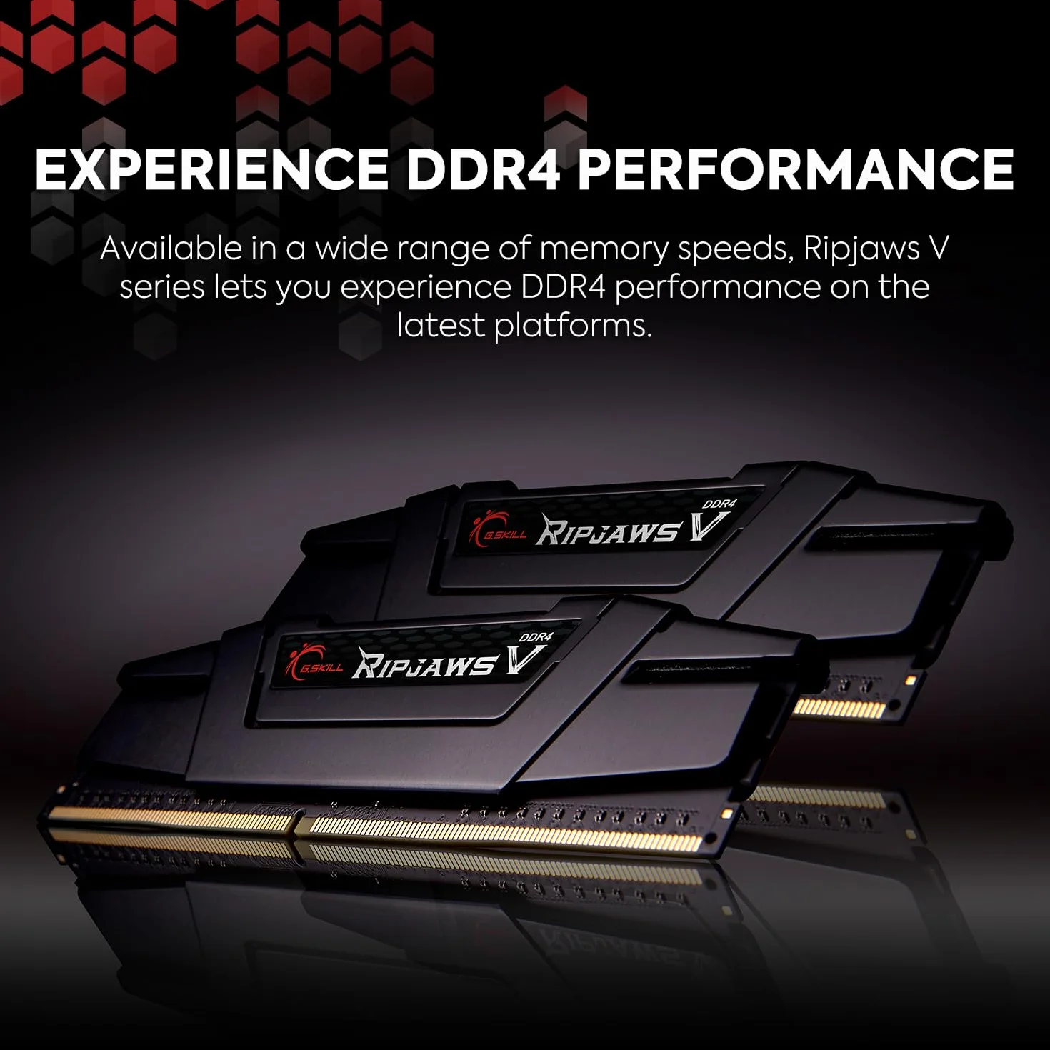 G.Skill Ripjaws V 32GB DDR4 K2 32GVKC 3600 (2x16GB) C16, F4-3600C16D-32GVKC