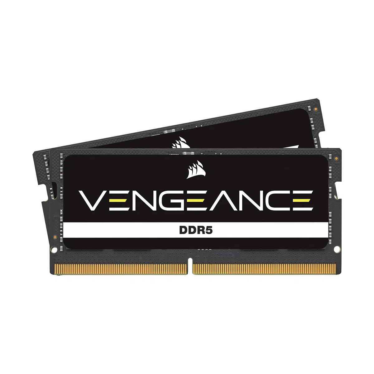 CORSAIR VENGEANCE SODIMM DDR5 RAM 32GB (2x16GB) Bis zu 5600MHz CL48-48-48-90 1.10V Intel XMP 3.0 Laptop-Speicher – Schwarz (CMSX32GX5M2A5600C48)