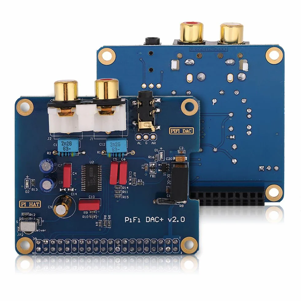 Tonysa Digitale Audiokarte für, HiFi Digi DAC und HiFi Digi Audio Soundkarte für 3 Modell B / 2B / B.