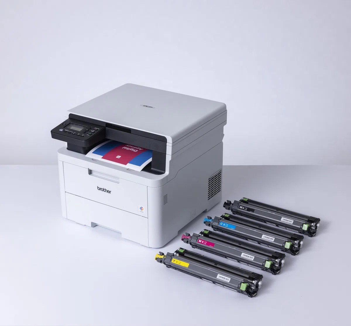 Brother DCP-L3520CDW - Kompaktes 3-in-1 Farb-LED Multifunktionsgerät mit WLAN