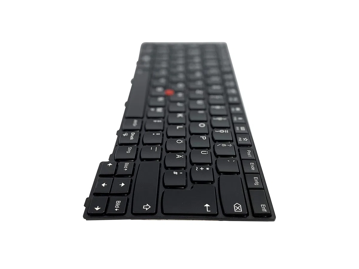 Lenovo ThinkPad T460s T470s Ersatztastatur mit Hintergrundbeleuchtung, Deutsch QWERTZ, Schwarz, TrackPoint, OEM Qualität, FRU-kompatibel 01YT100 01YR046