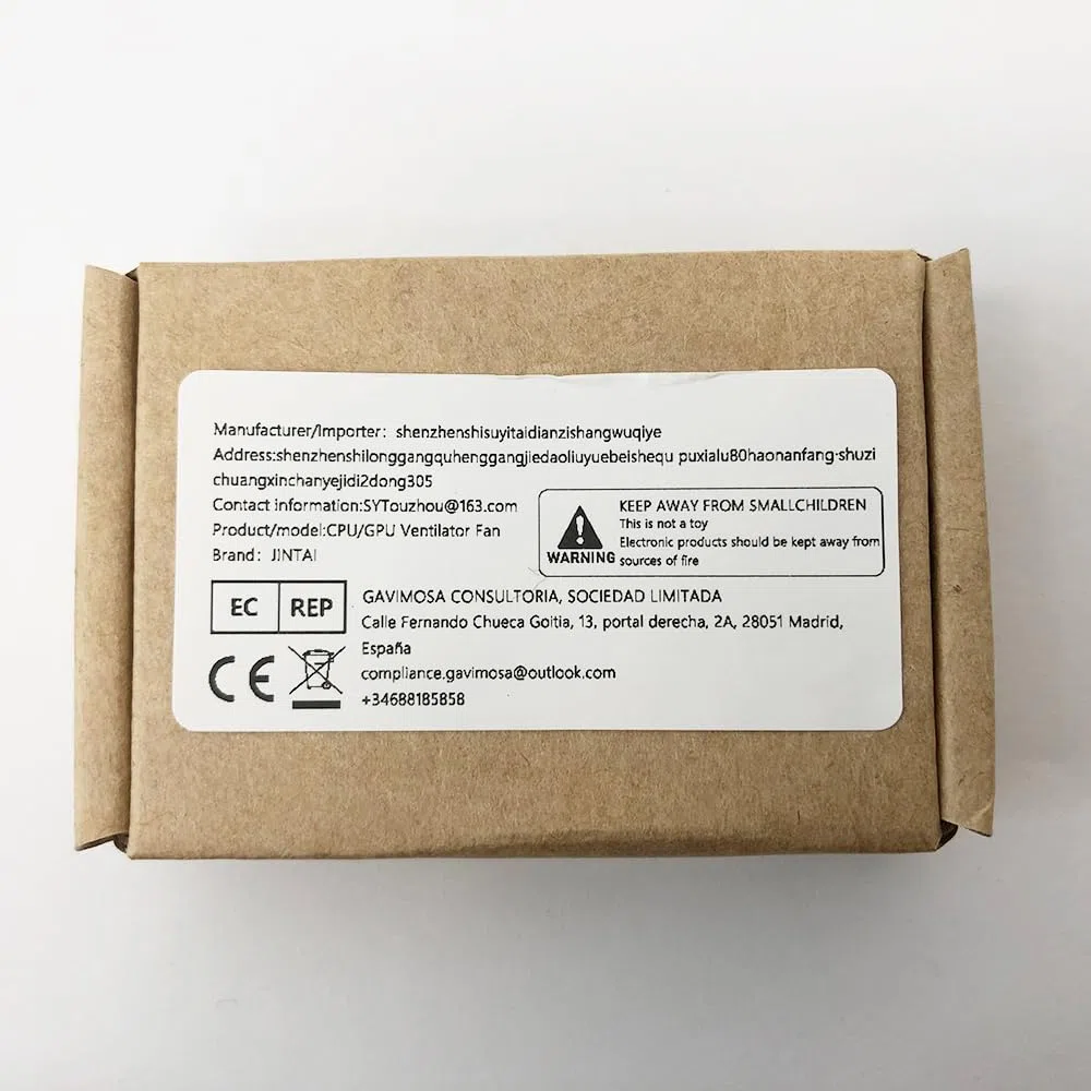 JINTAI GPU 12V 4Pin Kühllüfter Lüfter Ersatzlüfter Cooling Fan Ersatz für HP Z2 MINI G5 L97191001 Heizkörper Kühler