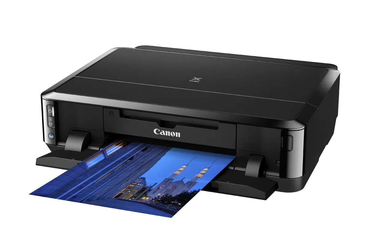 Canon PIXMA iP7250 Drucker Farbtintenstrahl DIN A4 (Fotodrucker, WLAN, USB, 9.600 x 2.400 dpi, Duplex Druck, Print) schwarz