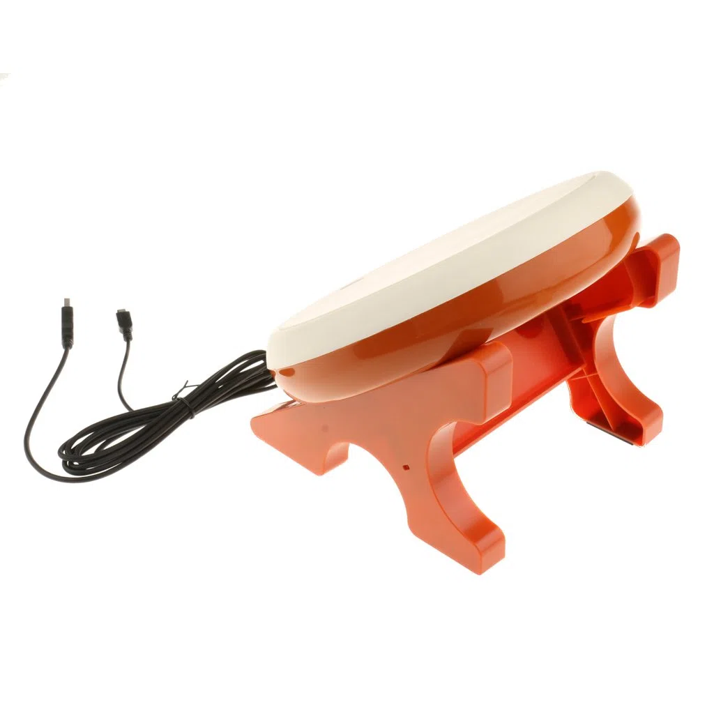 dolity Taiko Taiko-Trommel no tatsujin Controller Taiko Instrument + Stab und Halterung für Sony PS4 Slim Pro