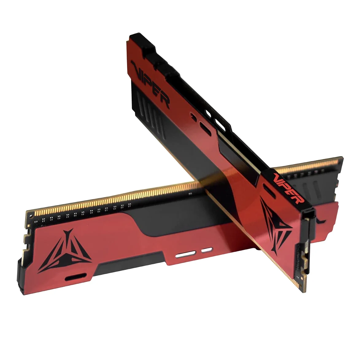 Patriot Memory Viper Elite II DDR4 16GB (2x8GB) 3200MHz Gaming Arbeitsspeicher KIT Schwarz/Rot