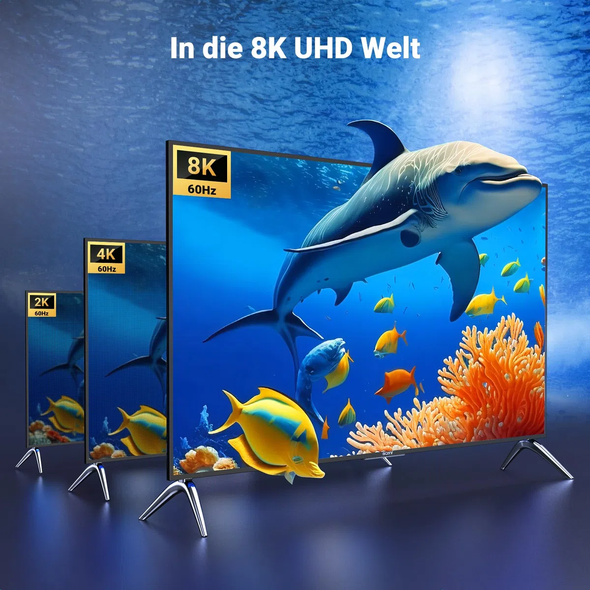 UGREEN USB C auf HDMI 2.1 Kable 8K@60Hz 4K@240Hz Type C auf HDMI Ultra-High-Speed-Kabel HDR HDCP 2.3 Thunderbolt 4/3 Kompatible mit iPhone 17, Mac mini M4, MacBook Pro/Air, iPad Pro, Galaxy S23(3M)