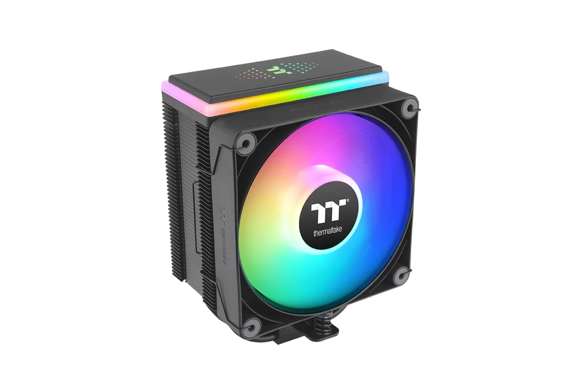 Thermaltake ASTRIA 400 ARGB CPU Kühler – Tower Luftkühler 120mm PWM, 6x6mm Direct Contact Heatpipes, 230W TDP, leise 26,8 dBA, 5V ARGB Sync, Intel LGA1851/1700, AMD AM5/AM4