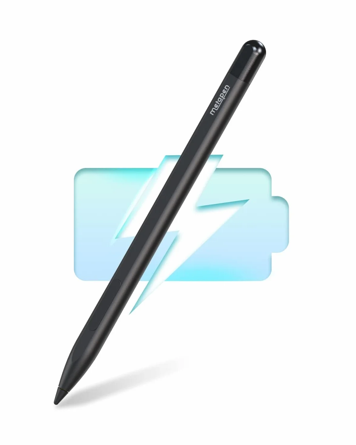 Metapen Stift M1 für Surface, 1024 Druckstufe, USB-C-Aufladung (300 Stunden Akkulaufzeit), Eingebaute Doppelmagnete, Tablet Pen mit Surface Pro X/8/7/6/5/4/3, Surface 3