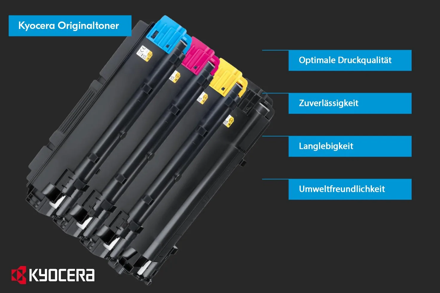 Kyocera Ecosys M5526cdw Farblaser Multifunktionsgerät WLAN: Drucker Scanner Kopierer, Faxgerät. Multifunktionsdrucker inkl. Mobile-Print-Funktion.
