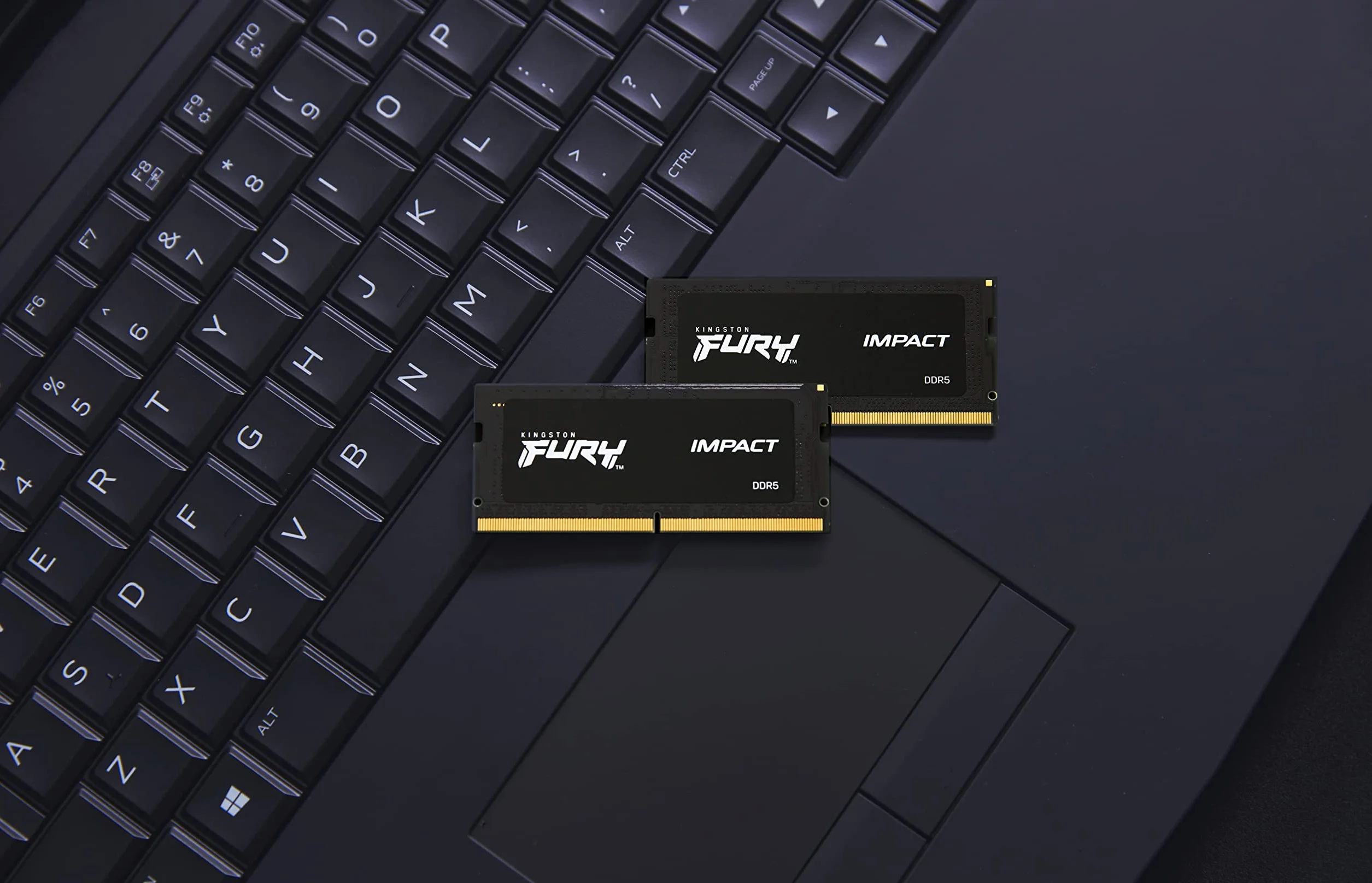 Kingston FURY Impact 64GB(2x32GB) 4800MT/s DDR5 CL38 SODIMM Gaming Speicher für Laptop Kit mit 2 - KF548S38IBK2-64